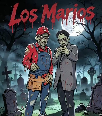 Los Marios modo zombie